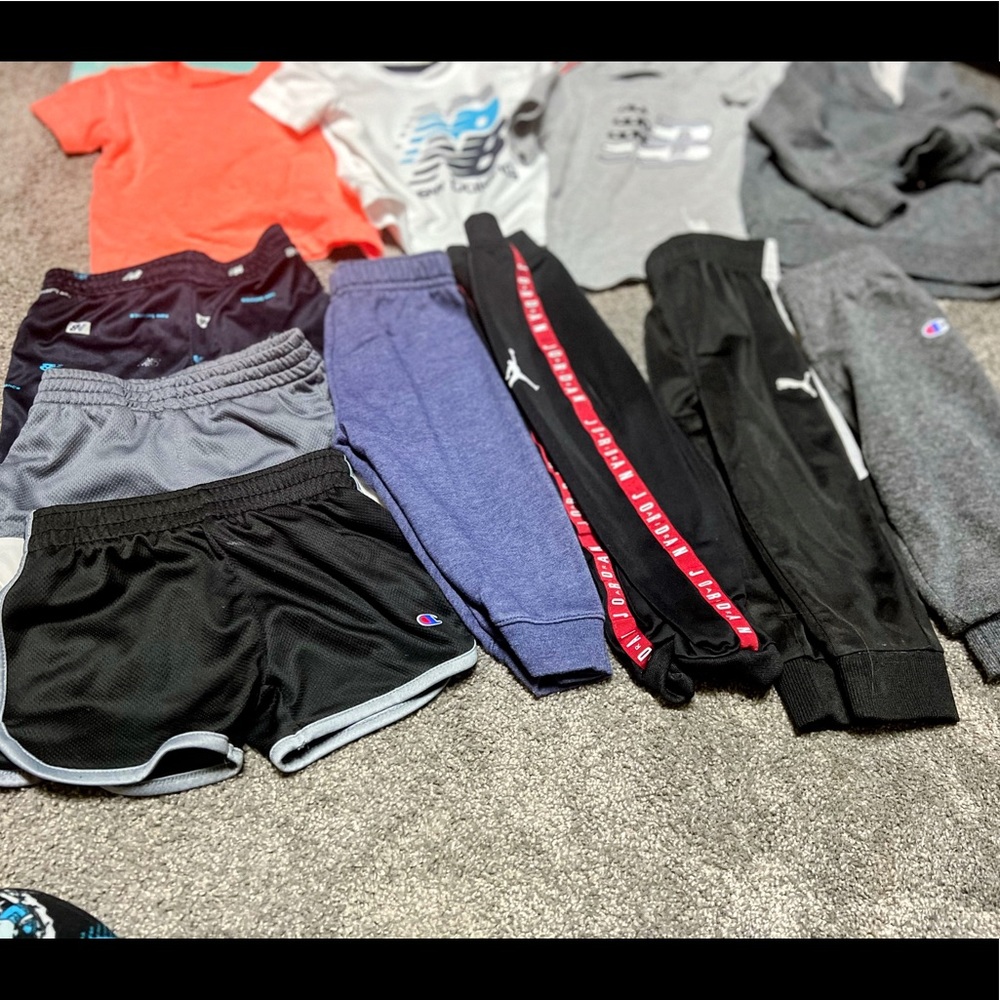 (Top brands) 6 Baby boy sweat pants and shorts